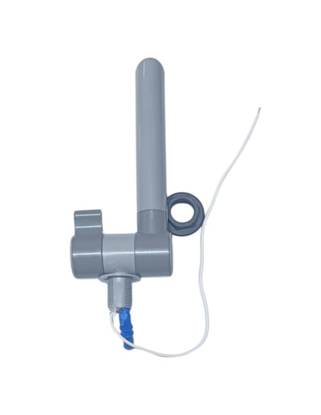 Grifo mezclador London gris de agua fría