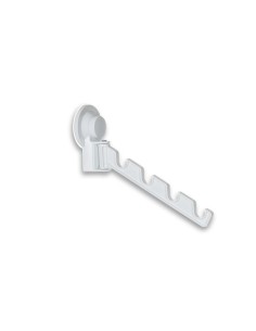 Barra o percha para colgar ropa con ventosa