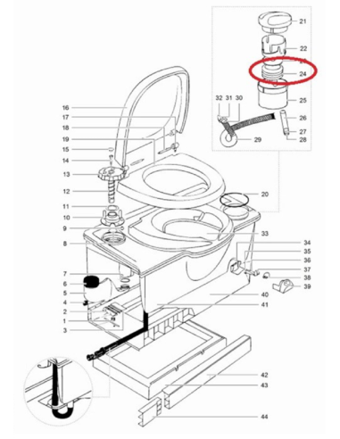 Fuelle para casete C4