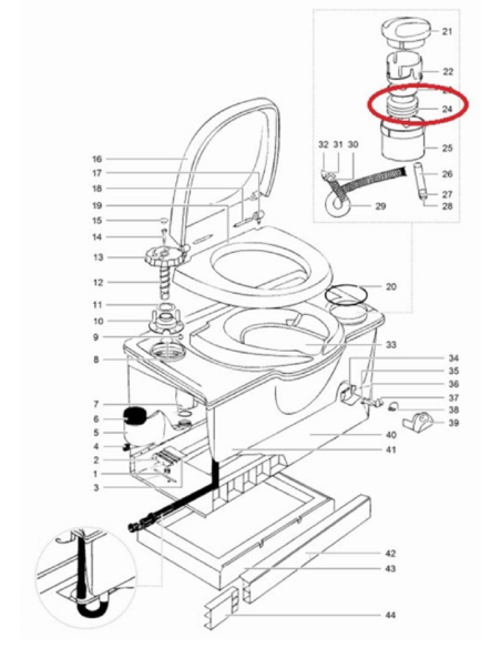 Fuelle para casete C4 Fuelle para casete C4
