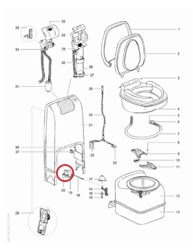Soporte de ventilación C200