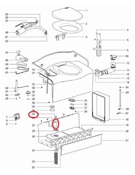 Interruptor de láminas blanco C402 Interruptor de láminas blanco C402