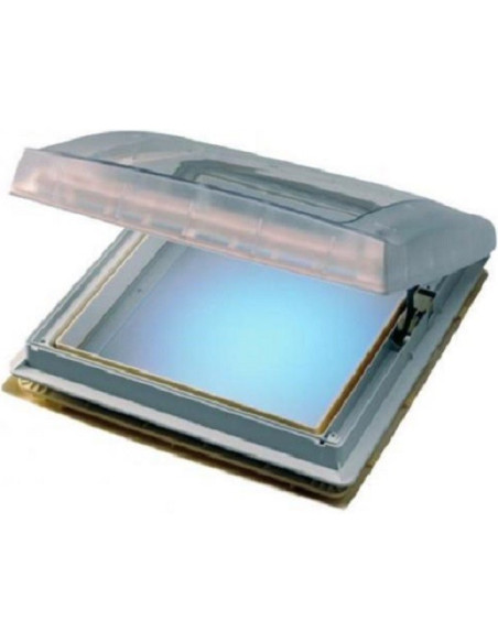 Lucernario trasparente  40 x 40 cm Thule Omnistor.