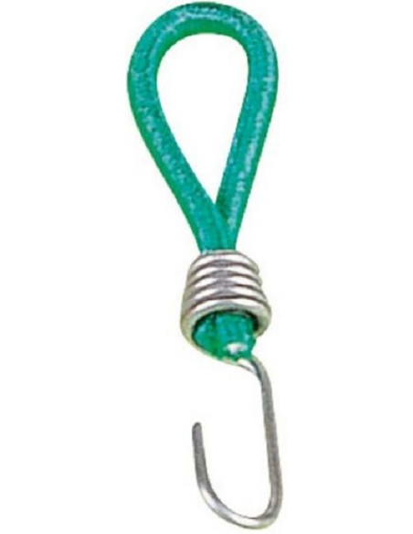 Gummierter Spanner mit Metallhaken 6 Einheiten