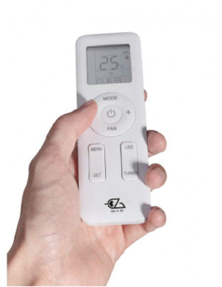 Aria condizionata con pompa di calore + diffusore EZA 2600 W Bianco