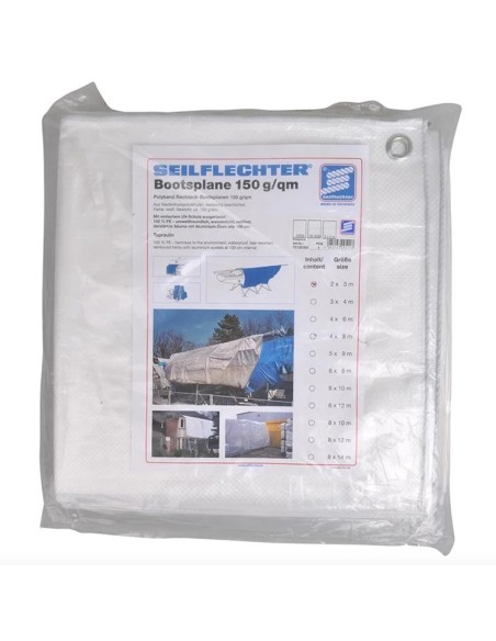 Cubierta de protección 2 x3 m, blanco