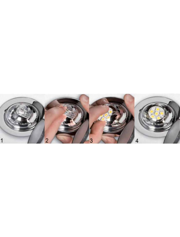 Ampoule led camping camping-car g4 3w 6xSMD5630