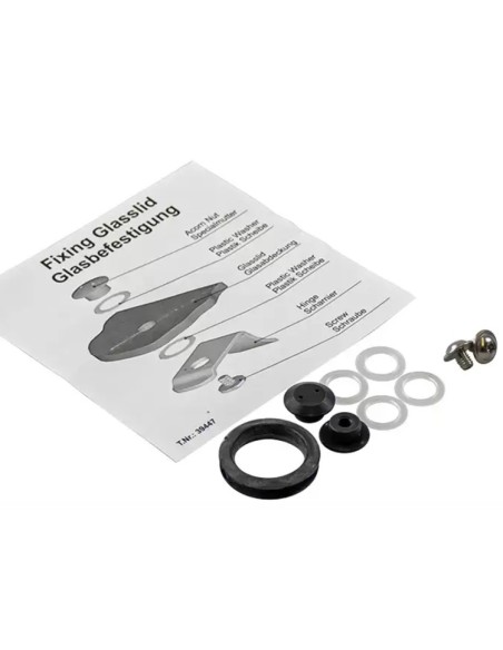 Glasdeckel-Befestigungsset für Küchen und Spülen Dometic.