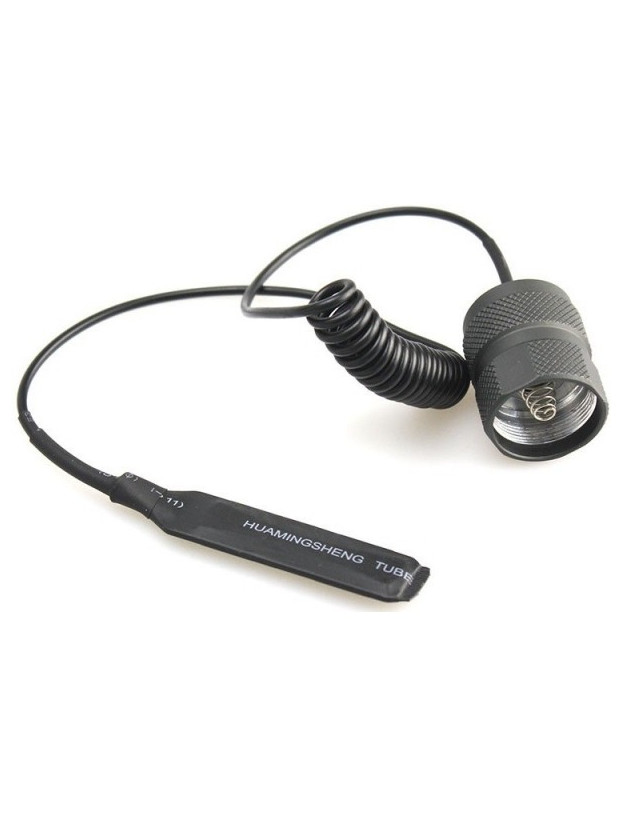 LED flashlight 3w Zoom + Push button for hunting