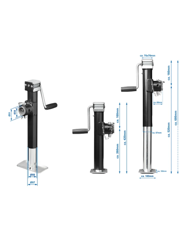 Soporte Extensible de estacionamiento Heavy Duty SH42/2000 ProPlus