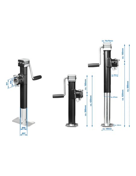 Soporte Extensible de estacionamiento Heavy Duty SH42/2000 ProPlus