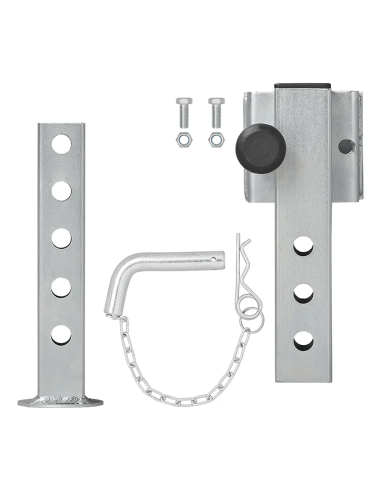 Pata estabilizadora 60x60 mm basculante TL60 D85 SW19 345-445 mm 1300 kg