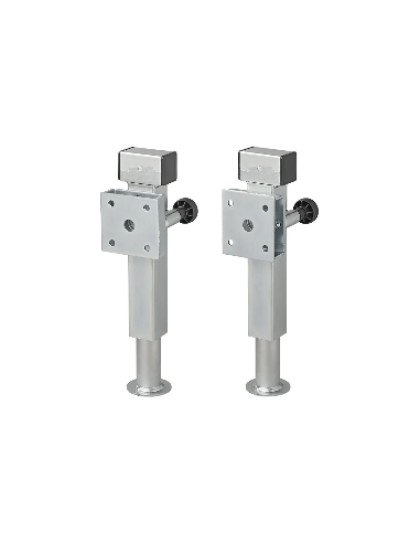 Pé estabilizador 60x60 mm basculante SF60 D85 SW19 410-655 mm 1300 kg