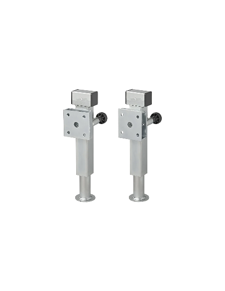 Pé estabilizador 60x60 mm basculante SF60 D85 SW19 410-655 mm 1300 kg