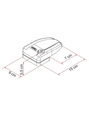 Serrure de sécurité Fiamma Safe Door