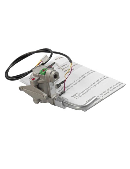 Válvula con conexión de gas para Neveras Dometic.