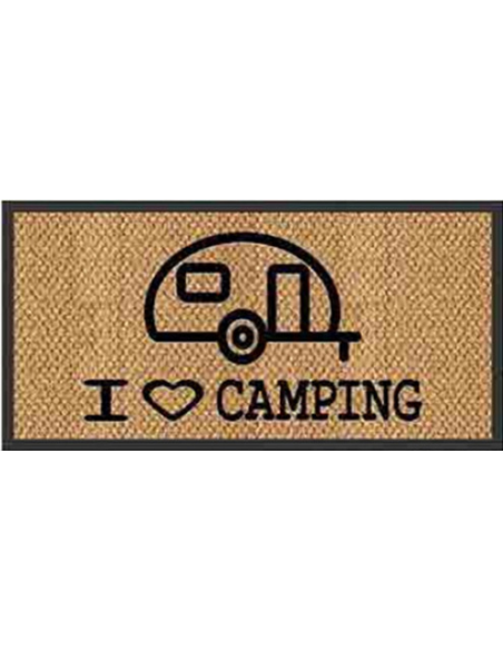 Felpudo i love camping 40x60cm