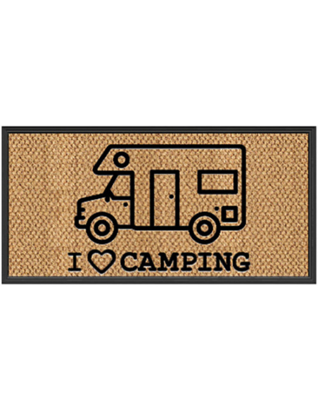 Felpudo I love camping autocaravana 40x60 cm.