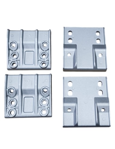 Accesorio de montaje para mover EM203 Placas de sujeción de aluminio para juego de chasis