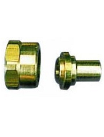 Racord a soldar gas 20/150 a tubo 6/8