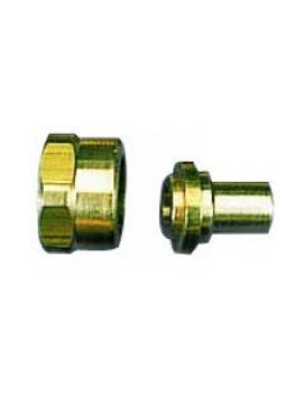 Racord a soldar gas 20/150 a tubo 6/8