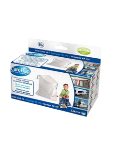 CareBag Refill per il kit igienico a secco Cleanis.