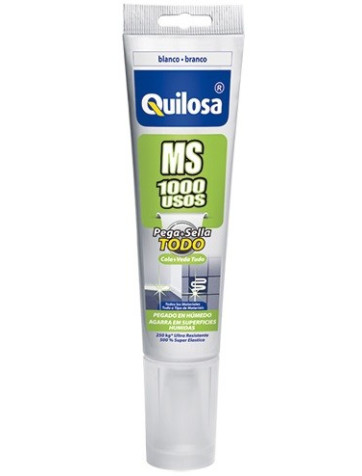 O polímero branco Quilosa MS 1000 usa 100ml