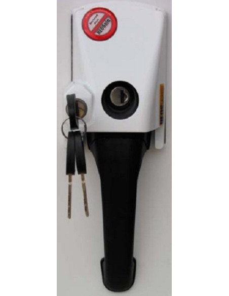 Door lock external lock with handle. ZADI type. HeoSafe.