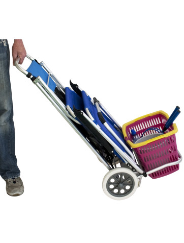 Carro plegable multifunción Beach Rolly Leinwand