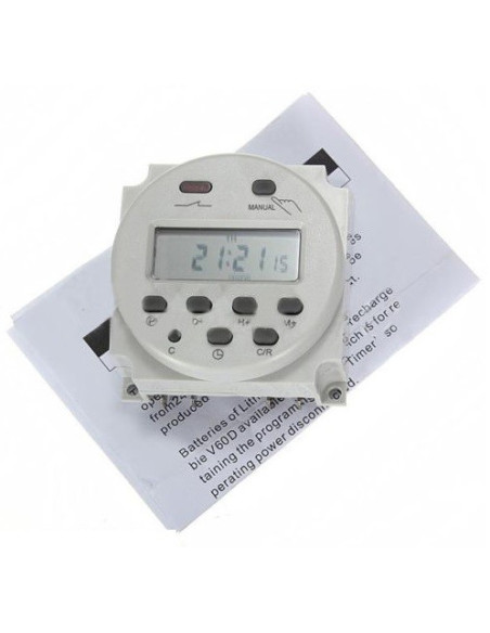 Programmatore digitale 24v. camion speciale. Timer.