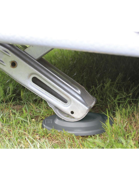 Base Fiamma para pata caravana Plates gray