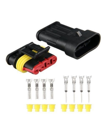 Conector empalme estanco 4hilos