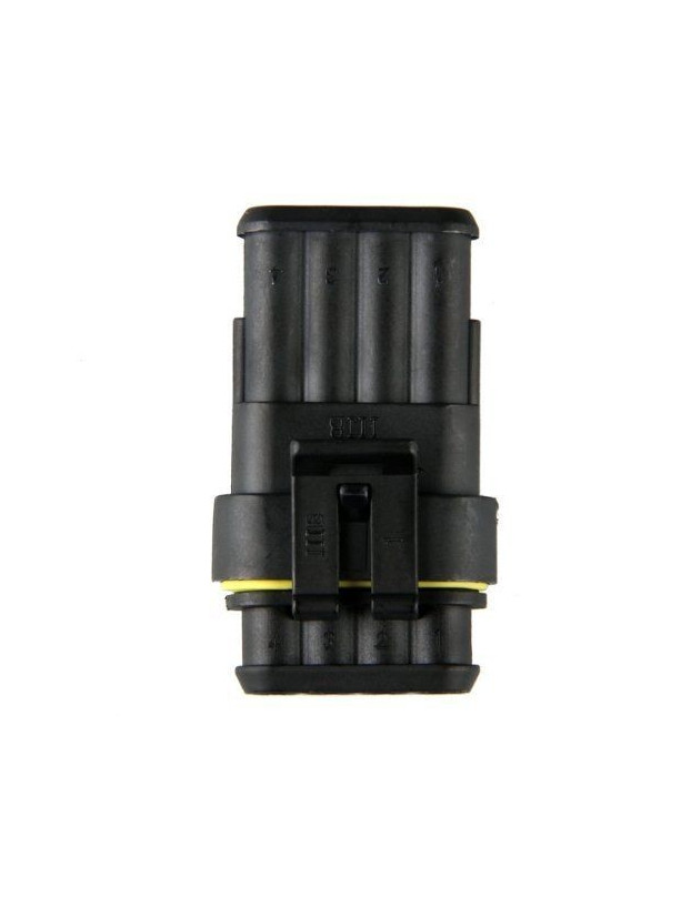 Conector de emenda à prova d'água de 4 fios