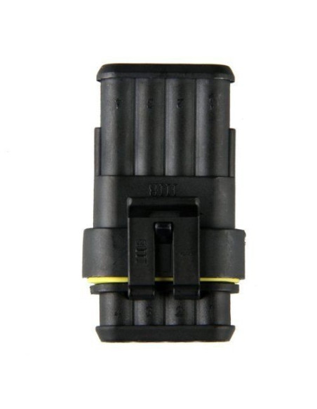 4-wire waterproof splice connector