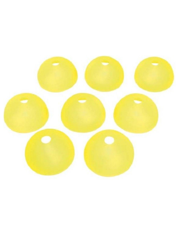 Capuchons de protection de sol x8. Haricot.