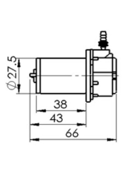 Peristaltic dosing pump 12v