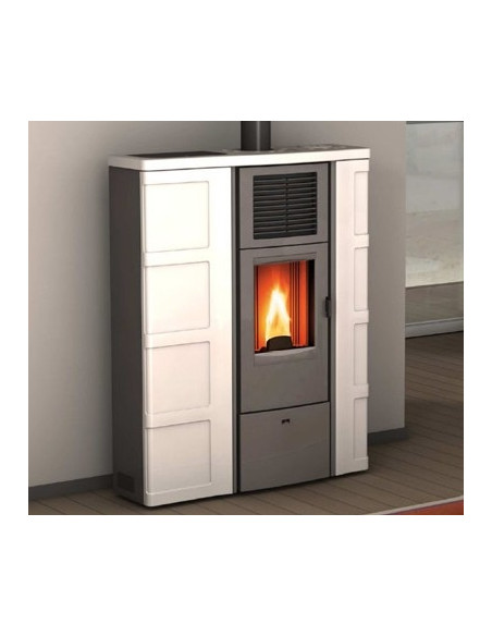 Fogão a pellets Lisa Superior de 9,9kw