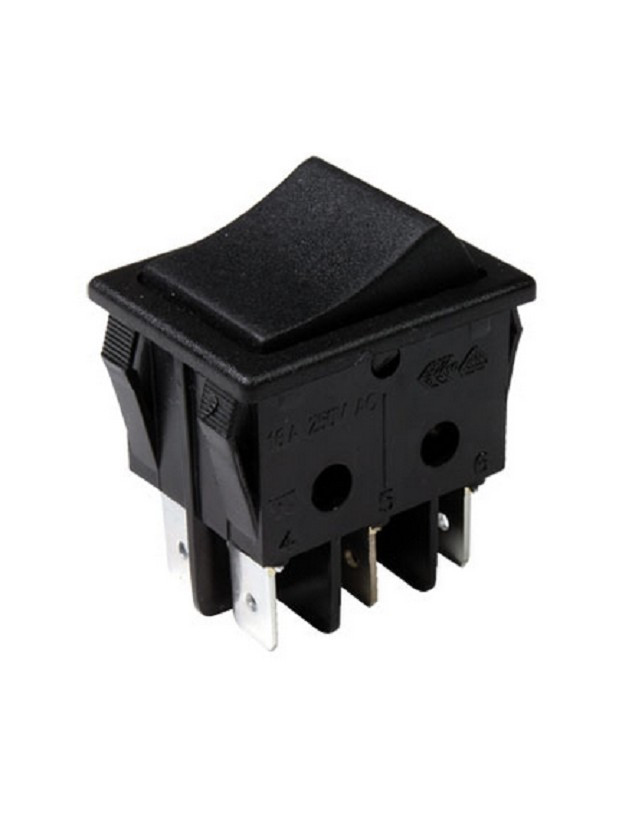 Wippschalterbreite 2P 2C