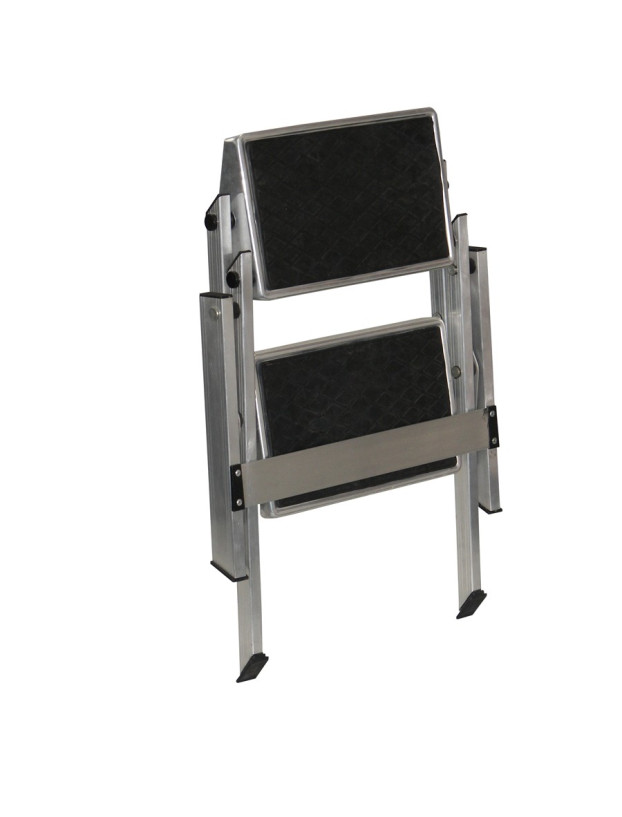 Escalón doble plegable de gran calidad