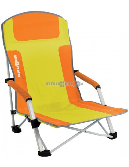 Bula folding chair. Yellow/Celestial. Brunner