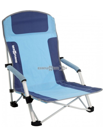 Bula folding chair. Yellow/Celestial. Brunner