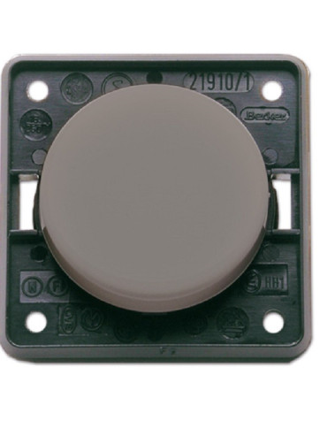 Bouton poussoir / interrupteur gris