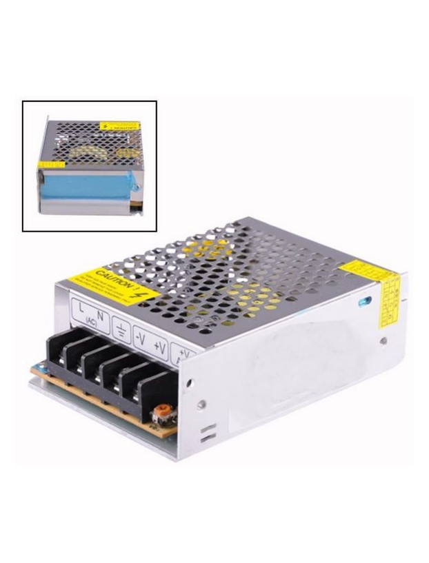 24-V-Stahlchassis-Netzteil. 2A 48W