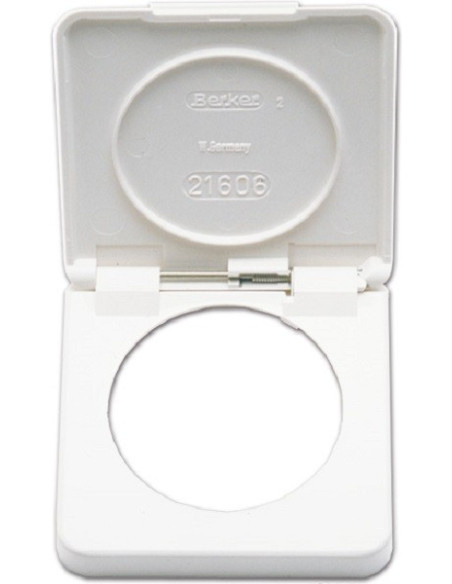 Hinged Lid Trim White