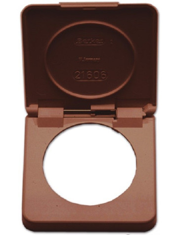 Hinged Lid Trim Brown