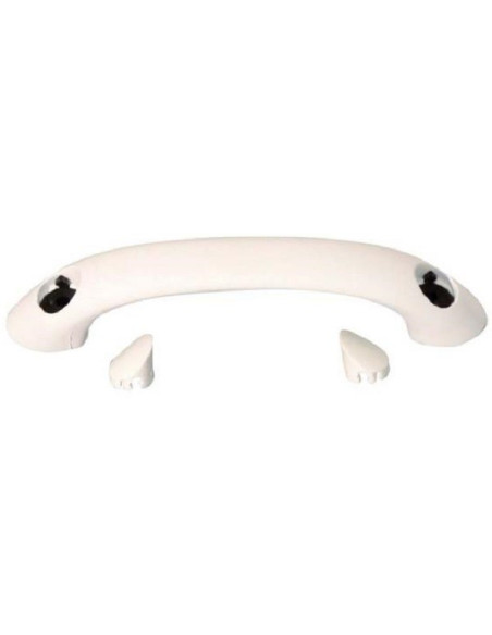 Punho de caravana ou caravana. Branco Punho de caravana ou caravana. Branco