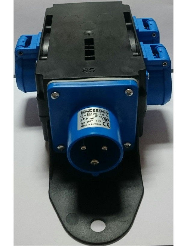 Distributeur de courant avec prises Schuko externes