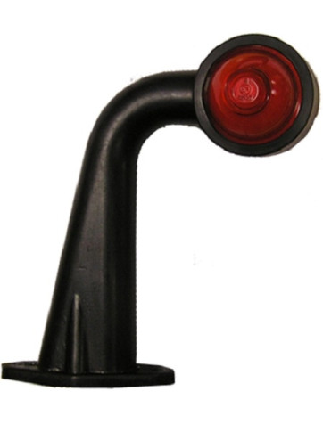 Offset clearance light white and red