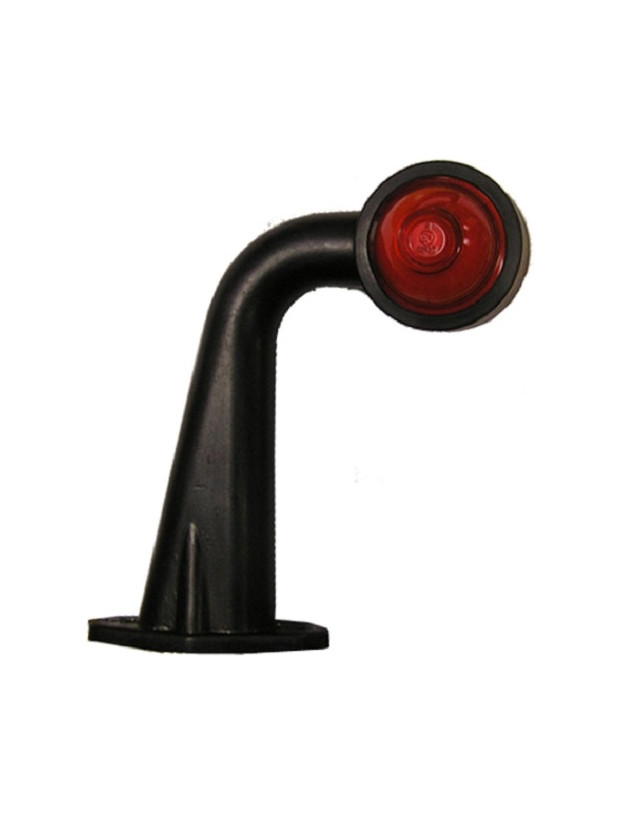 Offset clearance light white and red