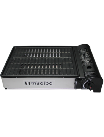 Plancha de asar a gas. Miralba MC-320